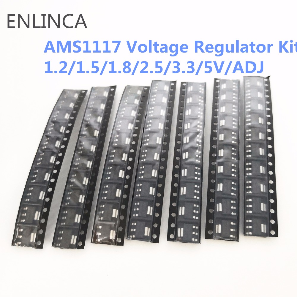 Ams1117 Module - Voltaj Regülatör Kiti AMS1117 1.2V/1.5V/1.8V/2.5V/3.3V/5.0V/ADJ AMS1117-1.2