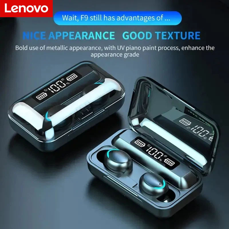 Usb C Cable - Lenovo F9 Bluetooth Kablosuz Kulaklıklar -