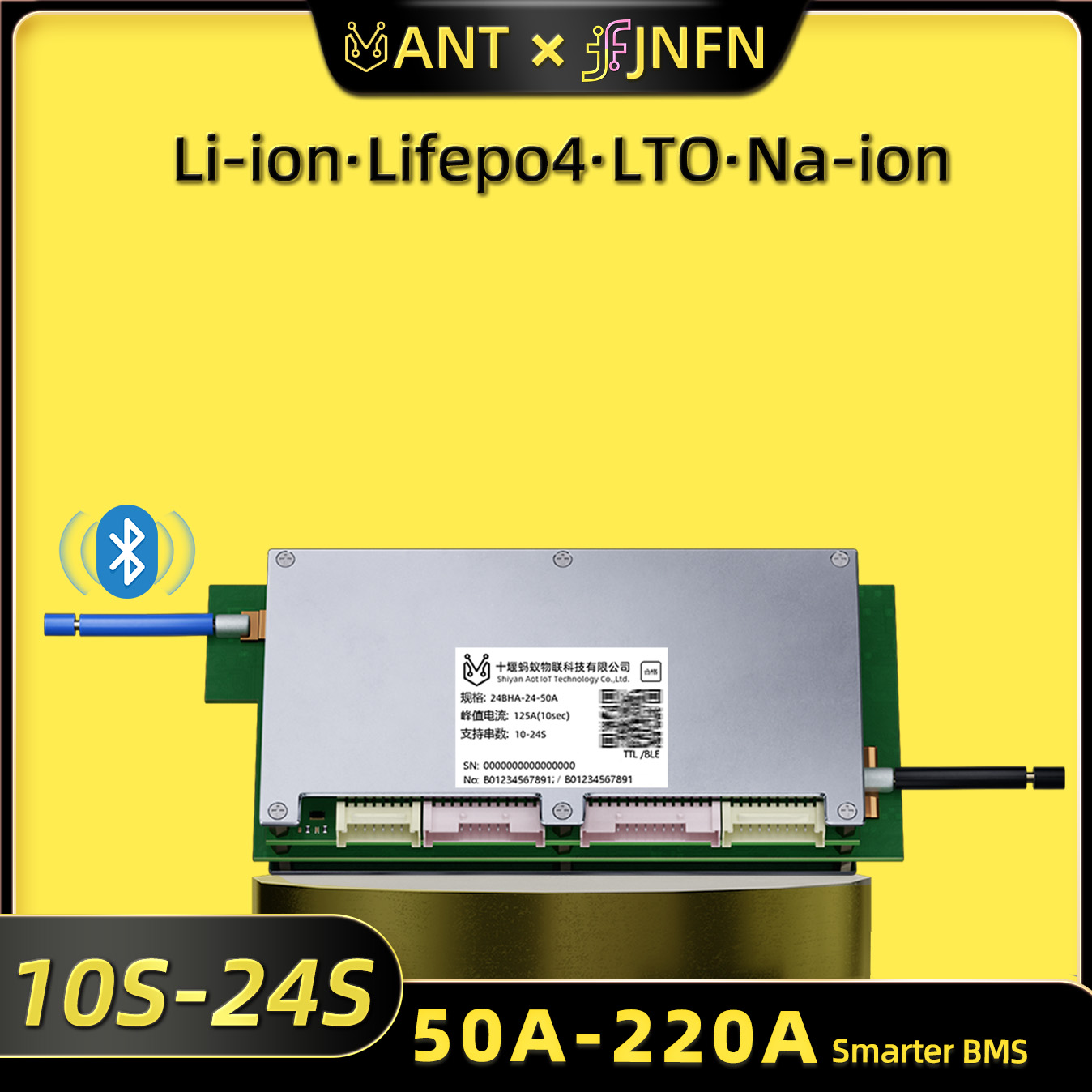 Proto Board - Ant BMS Akıllı 10S - 24S