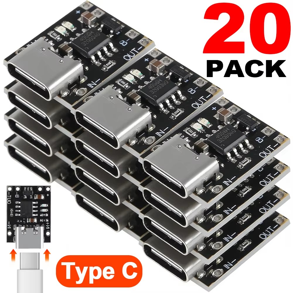 Li Ion Charger Module - 1-20 adet TP4056 3.7V lityum pil
