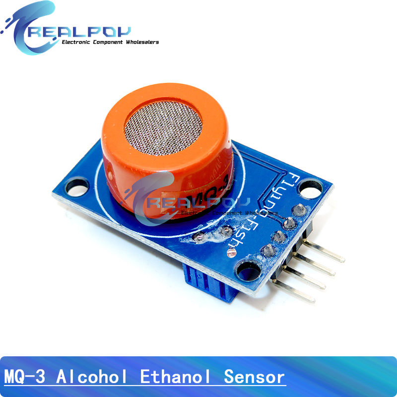 Perfboard - Arduino 51 için Alkol Etanol Sensörü