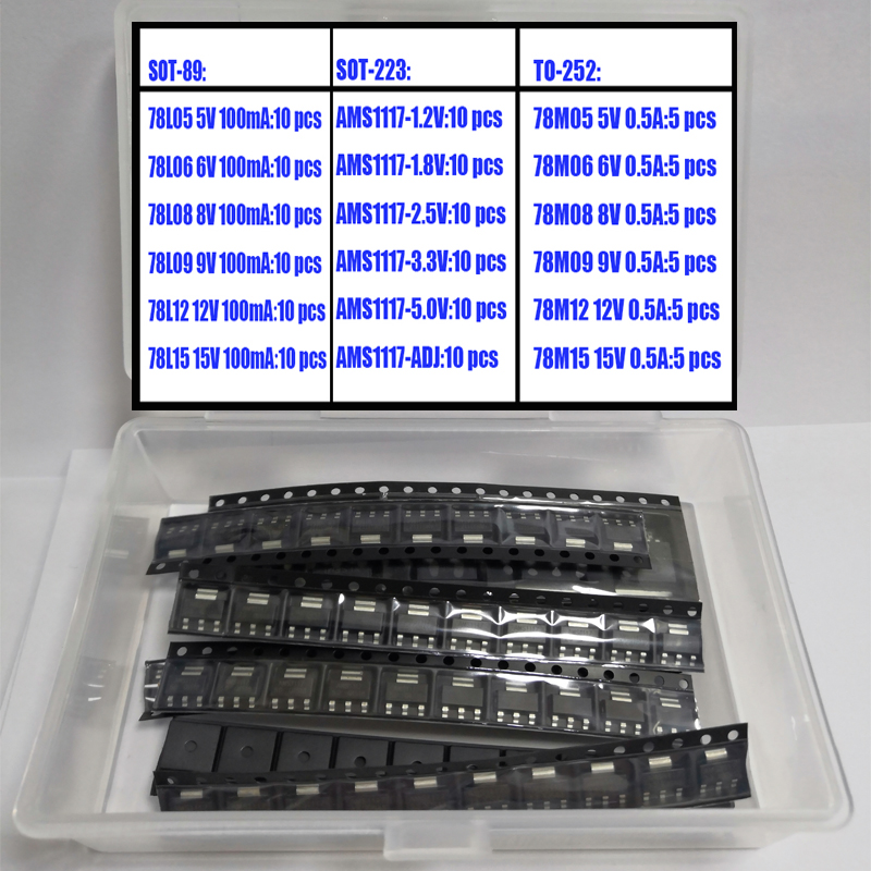 Ams1117 Module - SMD voltaj regülatörü çeşitleri SOT89 SOT223