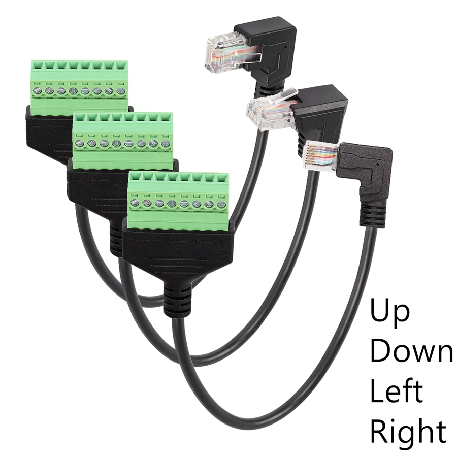 Screw Terminal Block - Rj45 Vidalı Terminal Bloğu 8 p