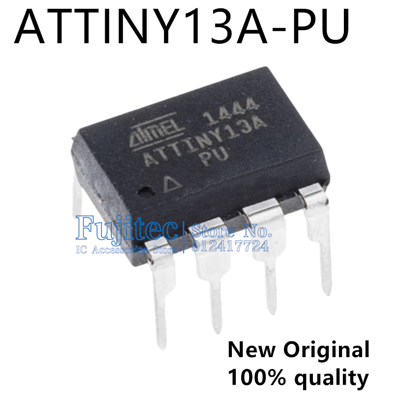 Perfboard - 5 adet/grup ATTINY13A-PU ATTINY13A ATTINY13 DIP-8
