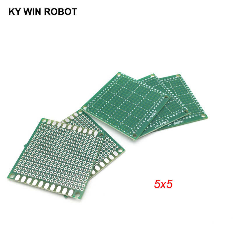 Pcb Prototyping Board - 5 adet 5x5cm 50x50mm tek taraflı