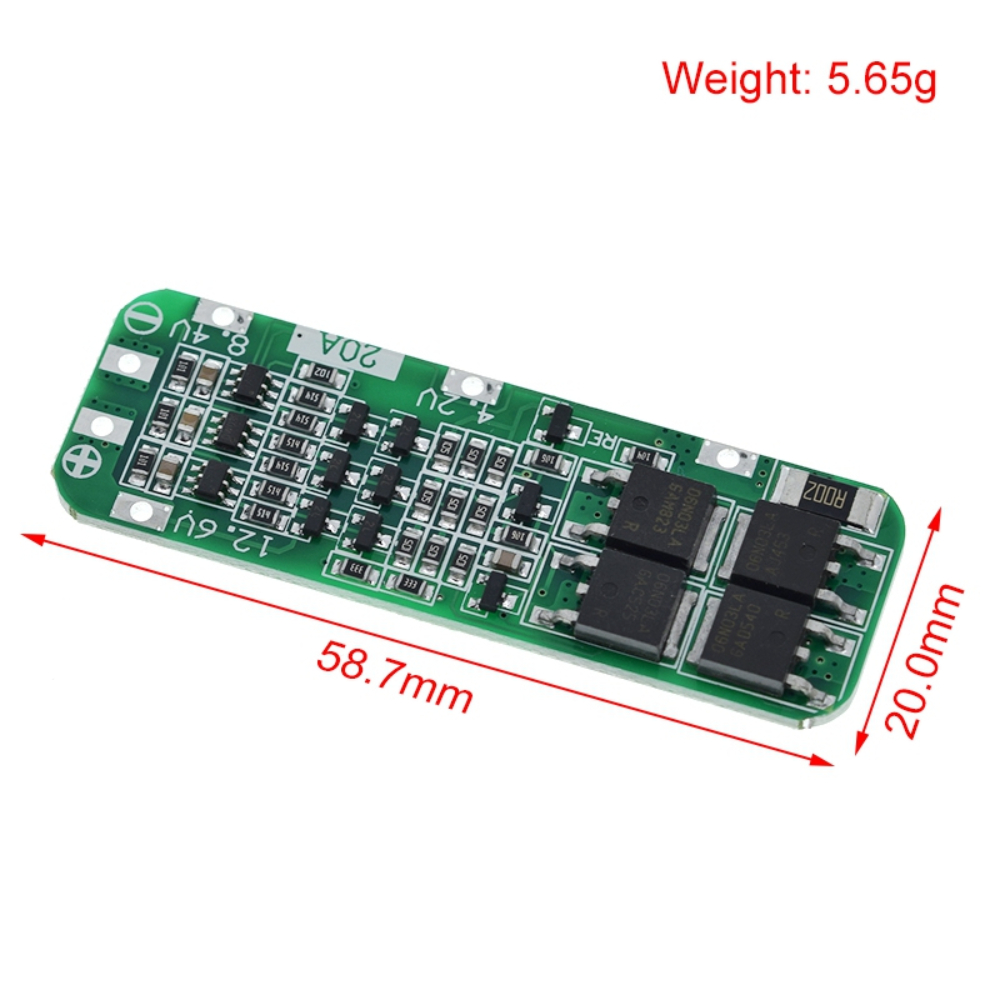 Li Ion Charger Module - 3S 20A Li-ion lityum pil 18650