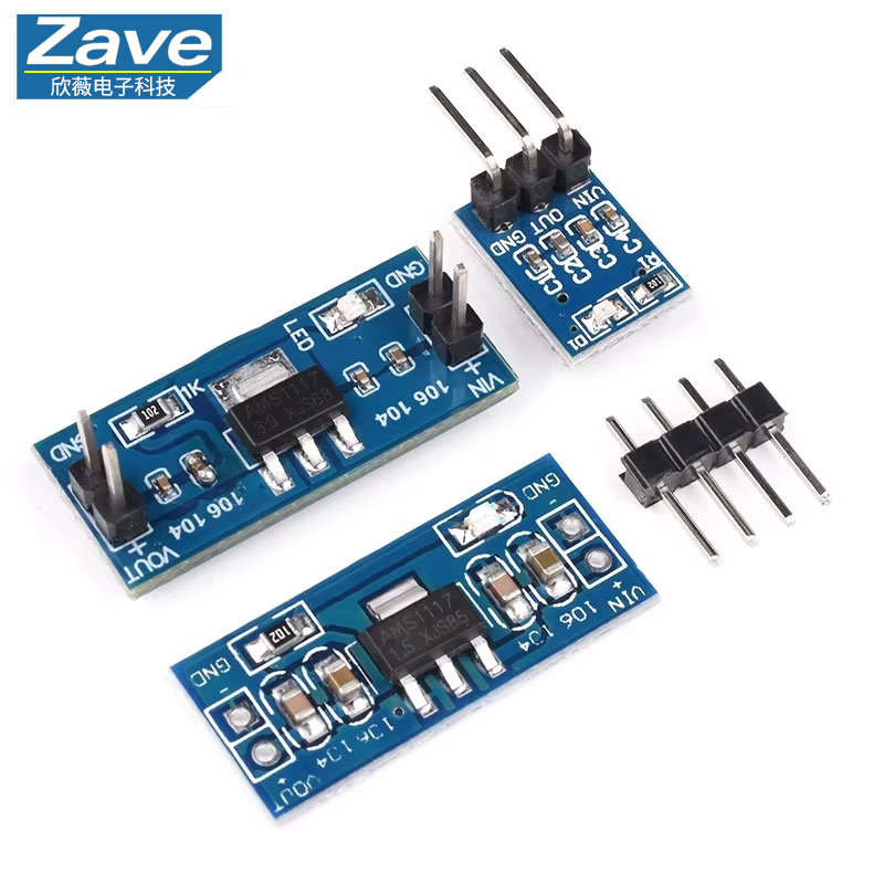 Ams1117 Module - 5 adet AMS1117 1.2V 1.5V 1.8V