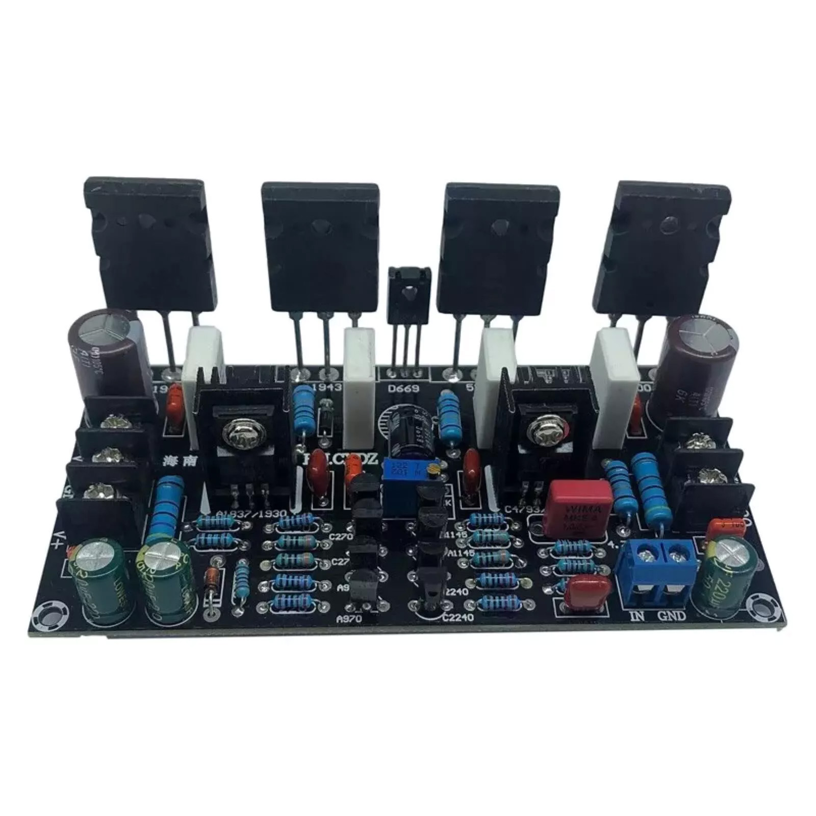 Proto Board - DIY Tüp Preamp için 2SA1943+2SC5200 Transistörlü