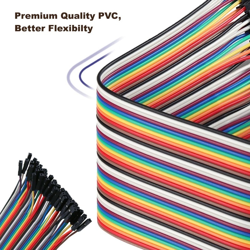 40Pin Dupont Kablo Şerit Jumpe - Jumper Wire Kit incelemesi ve fiyatı