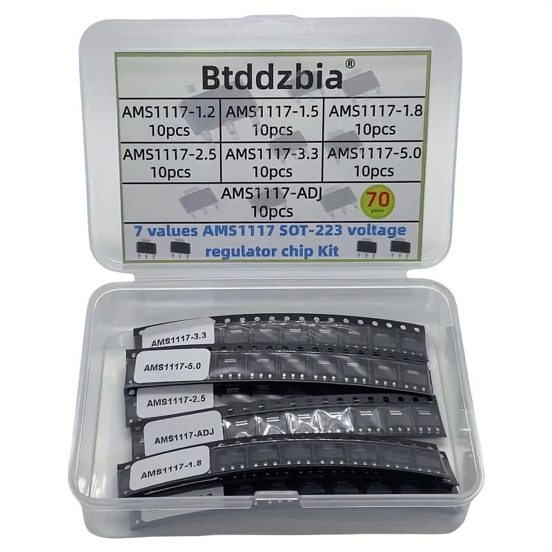 70 adet kit Voltaj Regülatörü  - Ams1117 Module incelemesi ve fiyatı
