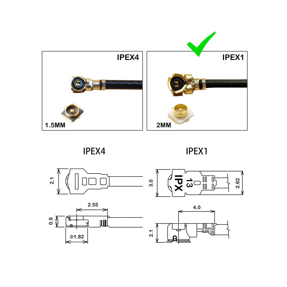 IPEX U.FL - SMA Dişi Kablo 6 İ - Ipex Connector incelemesi ve fiyatı