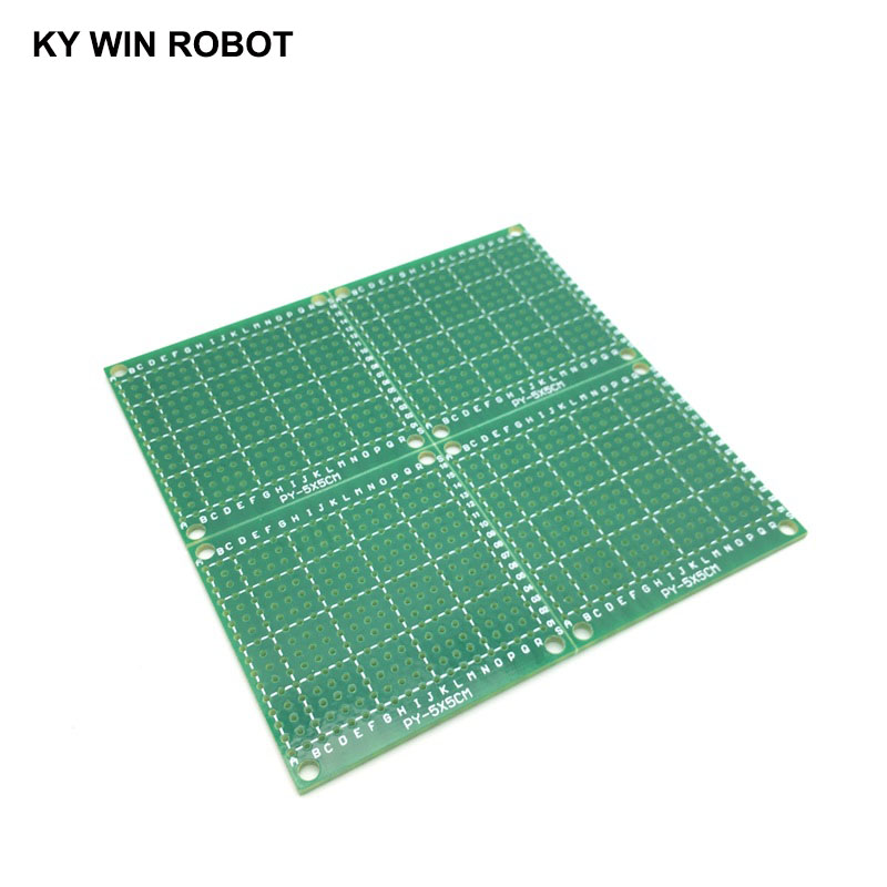 5 adet 5x5cm 50x50mm tek taraf - Pcb Prototyping Board incelemesi ve fiyatı