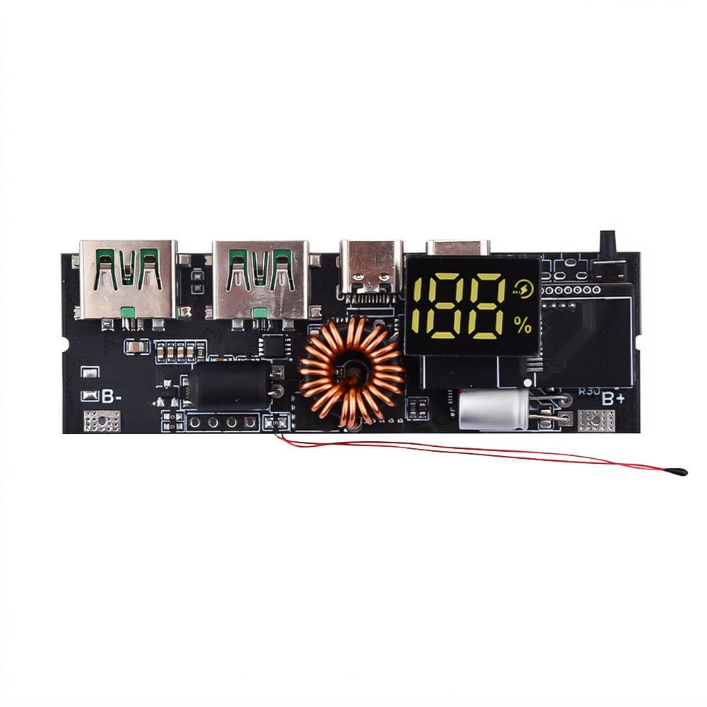 DIY Şarj için Çift C Portlu Mo - Li Ion Charger Module incelemesi ve fiyatı